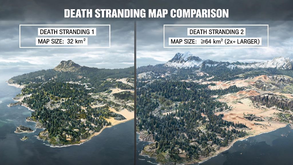 Death Stranding 2 Map Size: Complete Guide to Open World Scale & Playable Zones
