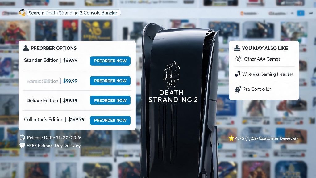 How to Find the Best Death Stranding 2 Amazon Listings and Preorder Deals